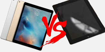 iPad Pro vs Galaxy View 