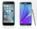 Galaxy Note 6 vs iPhone 7 plus