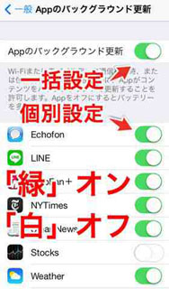 iPhone7省エネ