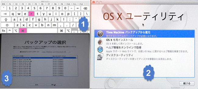 macOS Sierraダウングレード