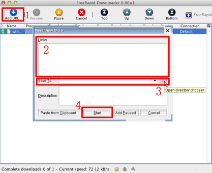 FreeRapid Downloader Mac