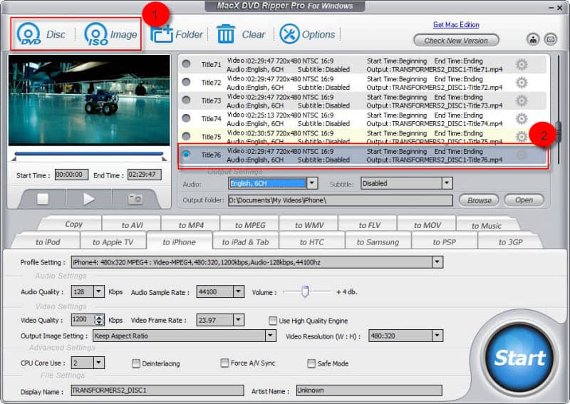 DVD copy protection
