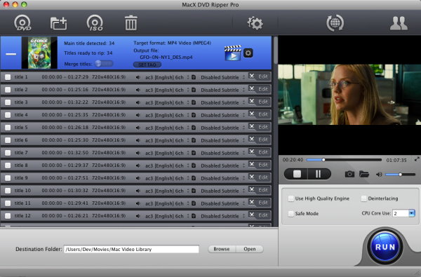 MacX DVD Ripper Pro Christmas Edition software