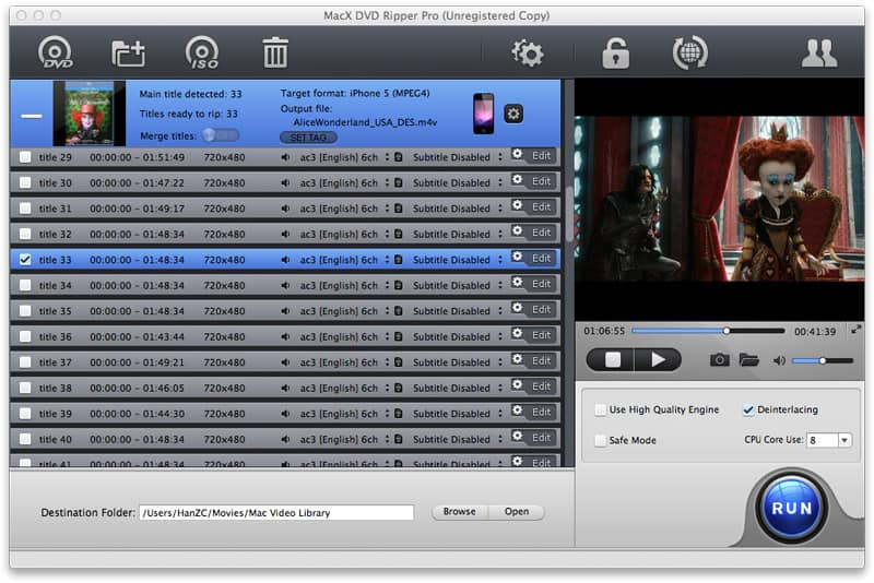 MacX DVD Ripper Pro 4.5.3 多國語言安裝版