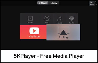 5KPlayer play DVD on Mac