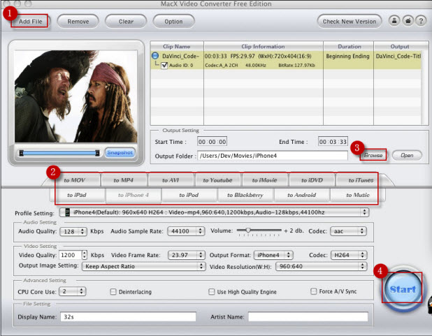 Rip DVD Audio to MP3 Music on Mac Free