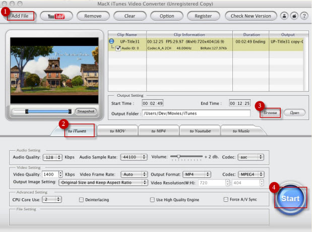 How to Import AVI to iTunes on Mac