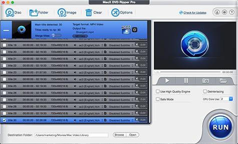 best Mac app - MacX DVD Ripper