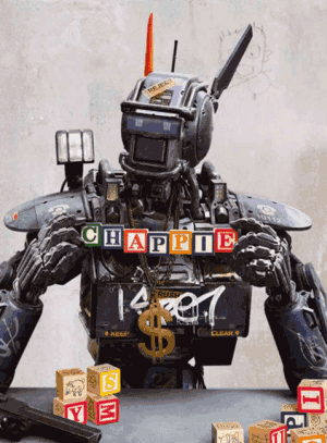 2015 top DVD rental Chappie