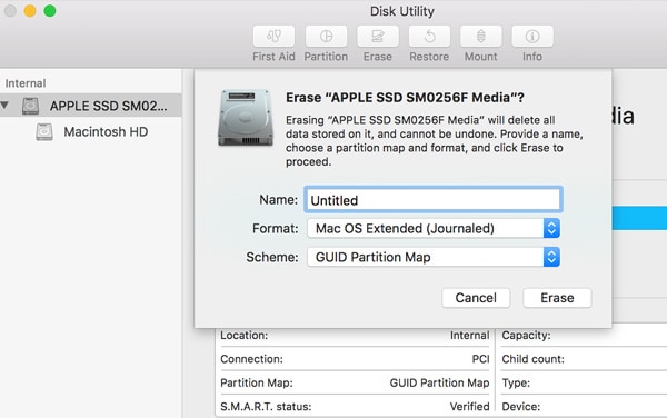how to format mac hard drive