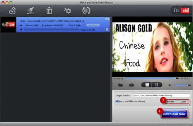 Download Chinese Food Video