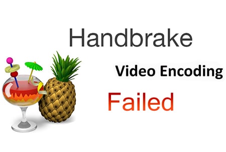 Handbrake encode failed