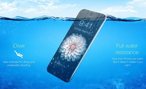 iPhone 7 waterproofing