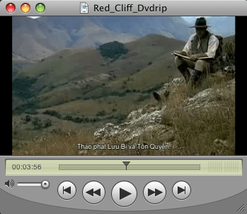 MP4 file with srt subtitle