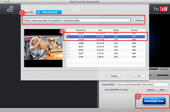 Best free 4K Video Downloader for Mac - MacX YouTube Downloader