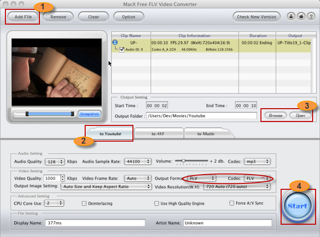 Mov To Flv Converter