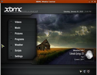 XBMC media player