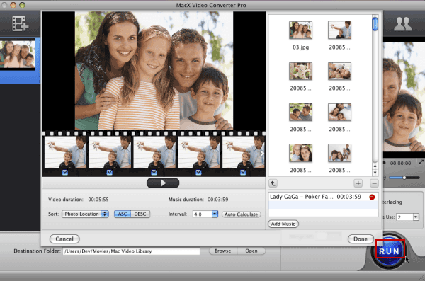 Edit Slideshow with MacX Video Converter Pro