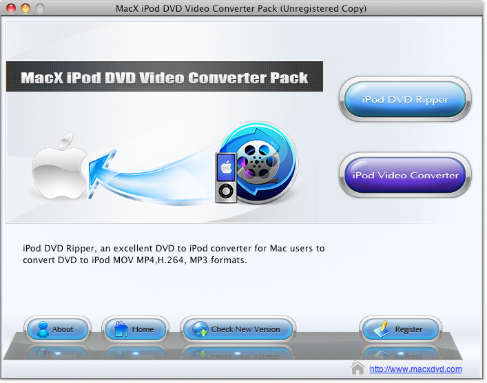 MacX iPod DVD Video Converter Pack 4.0.3 full