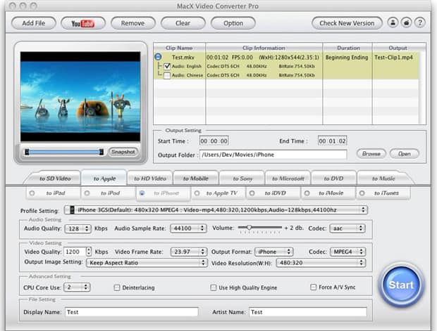 MacX Video Converter Pro - 视频转换软件[OS X]丨“反”斗限免