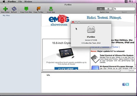 iOS file transfer for Mac