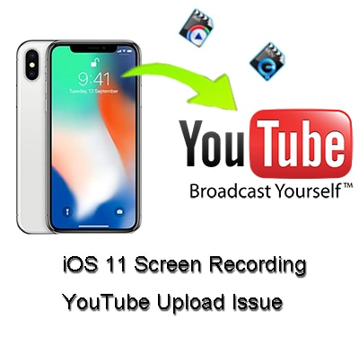 fix iOS 17 screen recording YouTube upload error