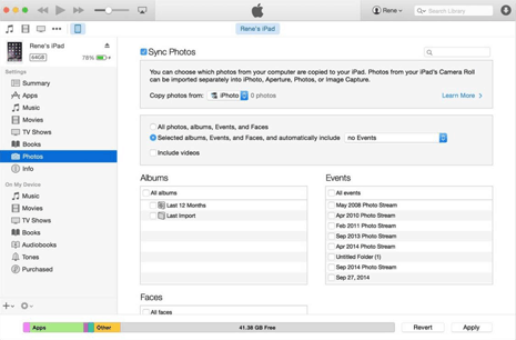 import photos from Mac to iPhone