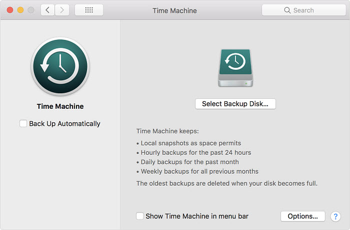 back up before macos Ventura installation