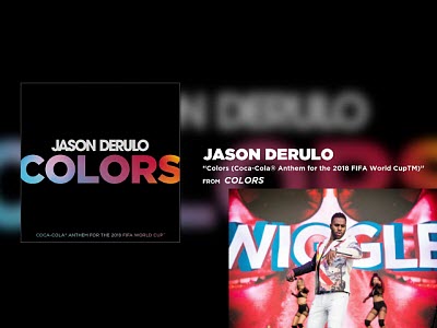WM-Song 2018 Jason Derulo Colors