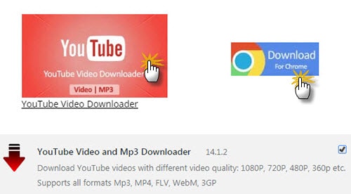 install YouTube MP3 extension