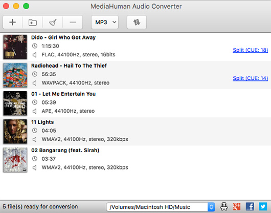 MediaHuman Audio Converter.flacyt@Cǂݍ