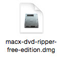 MacX DVD Ripper Mac Free Editionインストール
