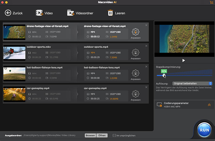 Macxvideo AI Common Settings