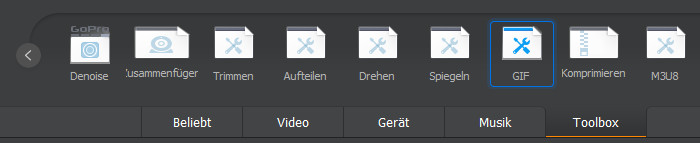 Macxvideo AI Video in GIF umwandeln