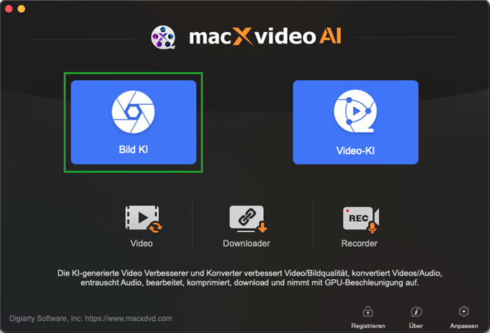 Macxvideo AI - Bild-KI