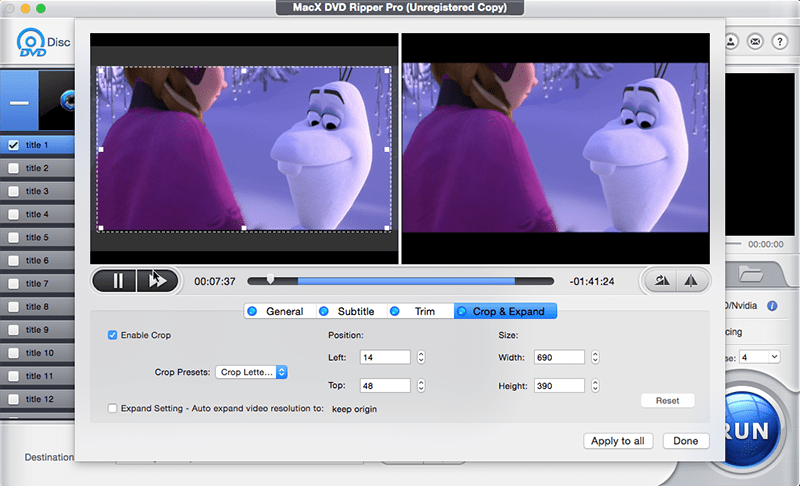 how to rip a dvd on a mac