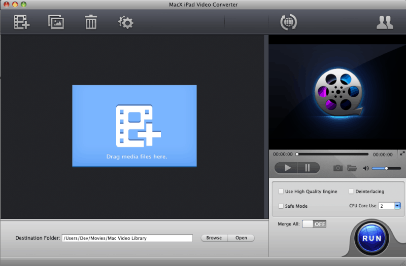 User Guide of MacX iPad Video Converter - How to Convert HD Video and
