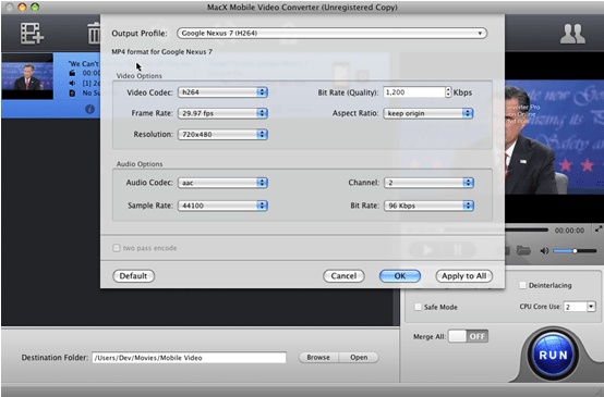 Adjust Parameter for Better Quality