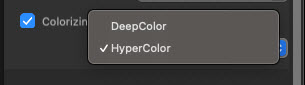 colorize photo check box