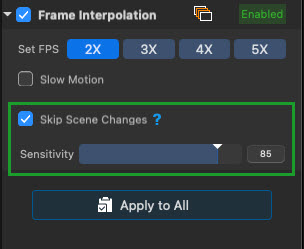 Skip Scene Changes