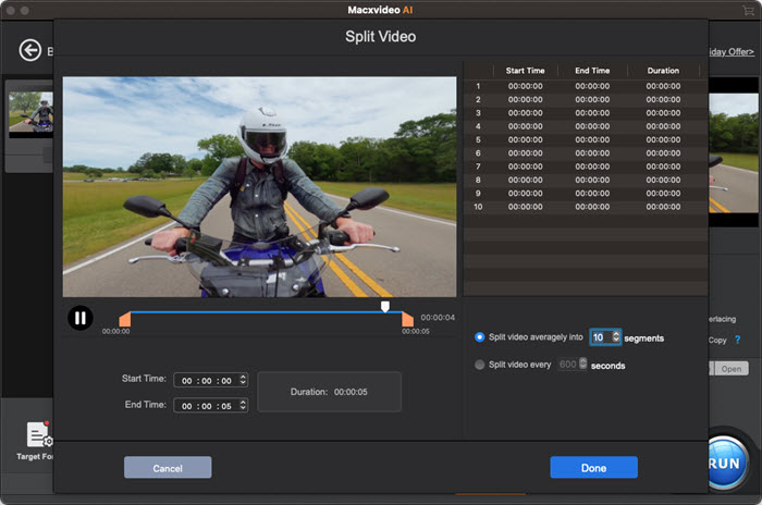 How to Split Video