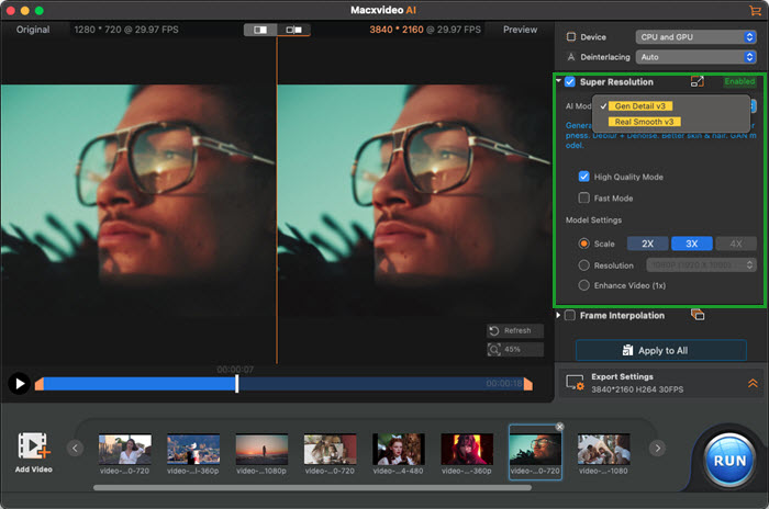 Macxvideo AI model