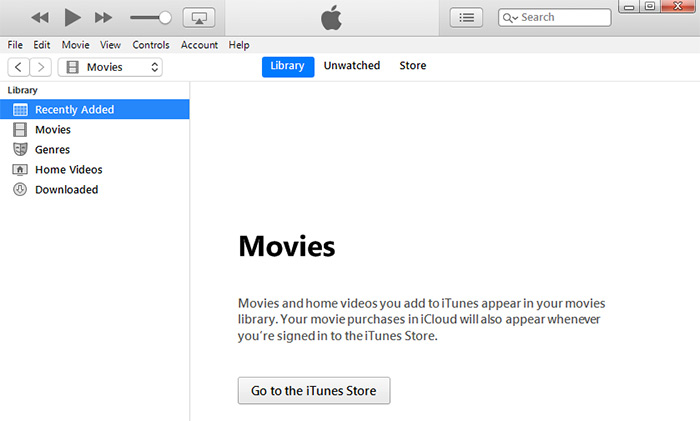 import movies to iTunes but nothing happens