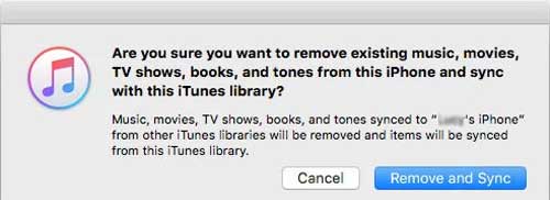 data loss after itunes sync