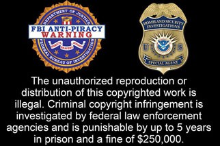 FBI warning on DVD