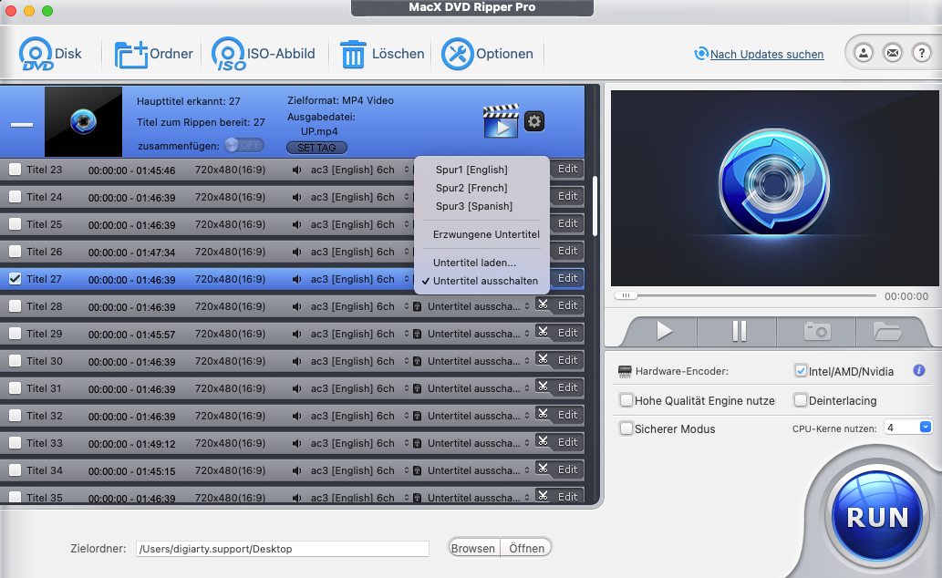 Starten Sie mit dem Rippen