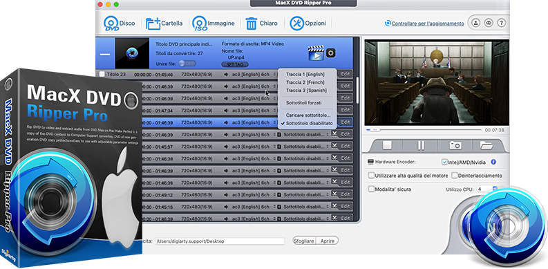 DVD ripper per Mac