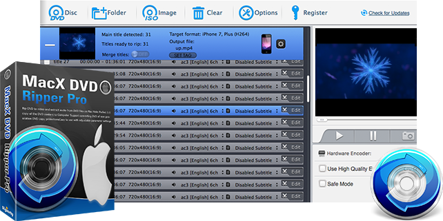 MacX DVD Ripper Pro 6.5.4 macOS Rip-scr-fift