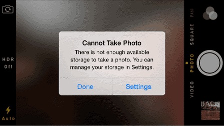 iPhone 6s camera stopped working