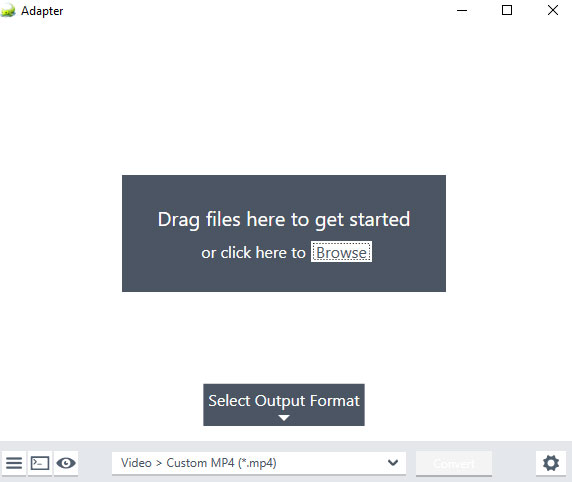 Load VOB to Adapter Video Converter